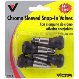 1.25-Inch Chrome Tire Valve Sleeve Sale