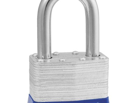 Master Lock 2 In. W. Universal Pin Keyed Padlock with 1-1 2 In. Shackle For Discount