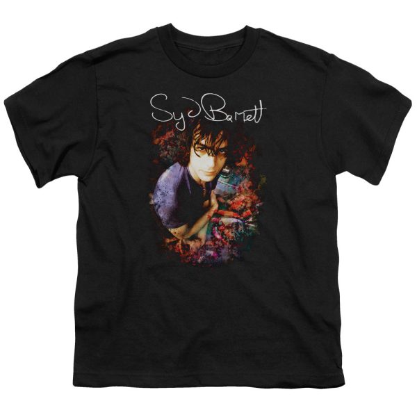 SYD BARRETT : MADCAP SYD S\S YOUTH Cotton 18\1 Black LG Hot on Sale