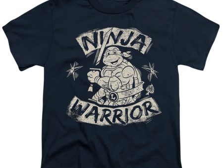 TEENAGE MUTANT NINJA TURTLES : NINJA WARRIOR S\S YOUTH Cotton 18\1 Navy XS For Discount