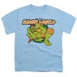 TEENAGE MUTANT NINJA TURTLES : PARTY DUDE MICHELANGELO S\S YOUTH Cotton 18\1 Light Blue SM For Discount