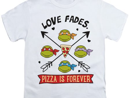 TEENAGE MUTANT NINJA TURTLES : PIZZA IS FOREVER S\S YOUTH Cotton 18\1 White XS on Sale