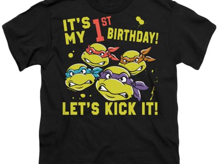 TEENAGE MUTANT NINJA TURTLES : OUTTA MY WAY S\S YOUTH Cotton 18\1 Black LG For Sale