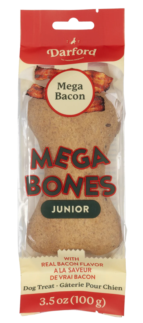 Darford Mega Bones Bacon Flavor Dog Treat For Discount