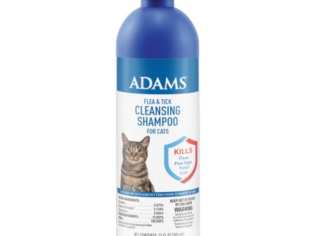 Adams Flea & Tick Cleansing Shampoo for Cats Fashion