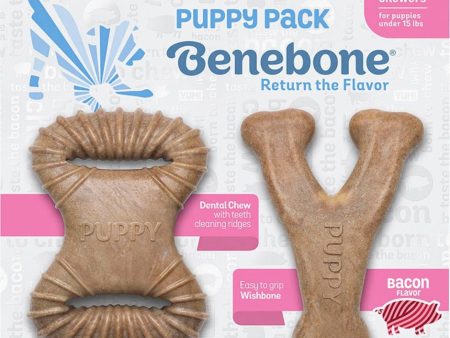 Benebone Puppy Dental Dog Chew Toy Pack on Sale